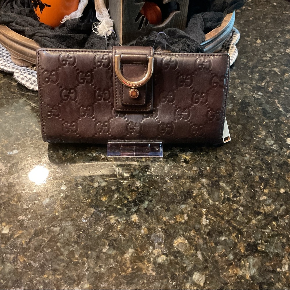 Gucci Horsebit Leather Wallet